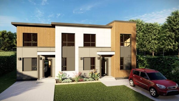 Maison de ville Jumelée 104 m2 T4 / Ensemble deux maisons 208 m2