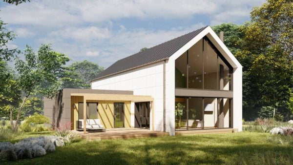 Maison Ossature Bois Type Grange 188m2