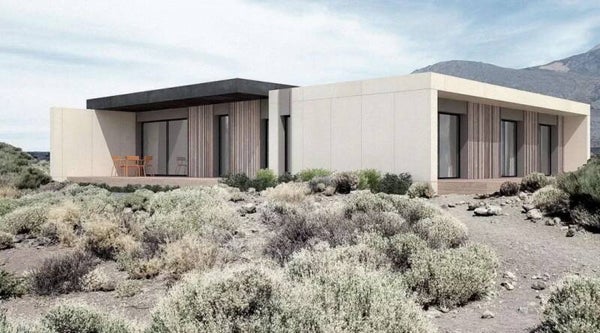 Maison Moderne Toit Plat 140 m2 / Maison Ossature Bois