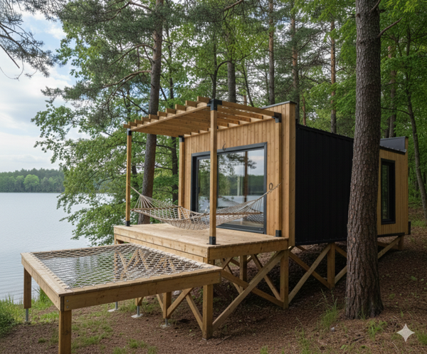 Lodge 28 / Studio de jardin habitable