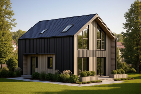 Maison Grange XXL 140 m2 / Construction ossature bois