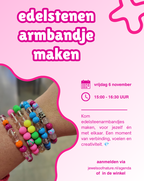 armbandje maken vrijdag 6 november
