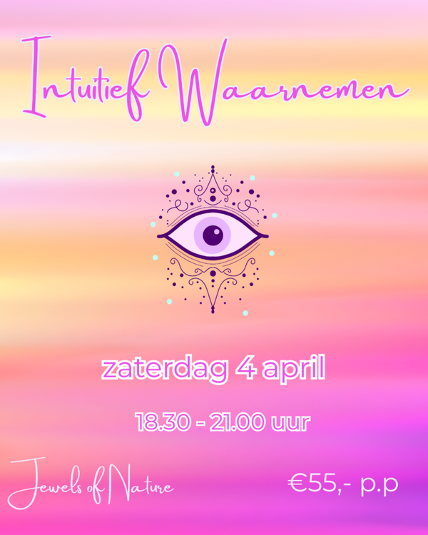 Intuitief Waarnemen 4 april