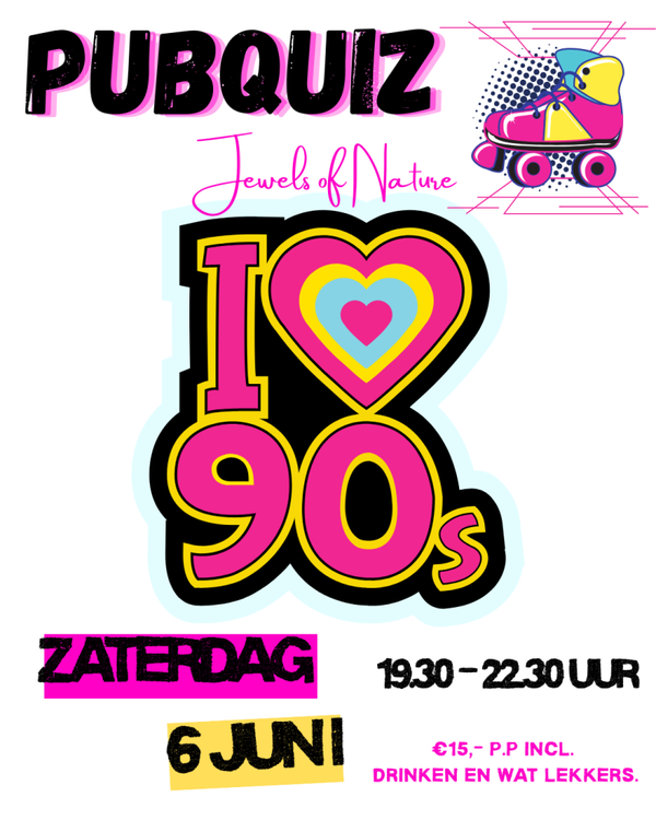 PubQuiz  I love the 90´s 6 juni