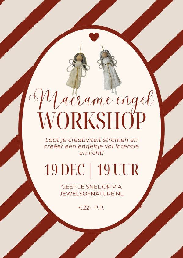 ✨ Workshop macramé engeltje maken ✨