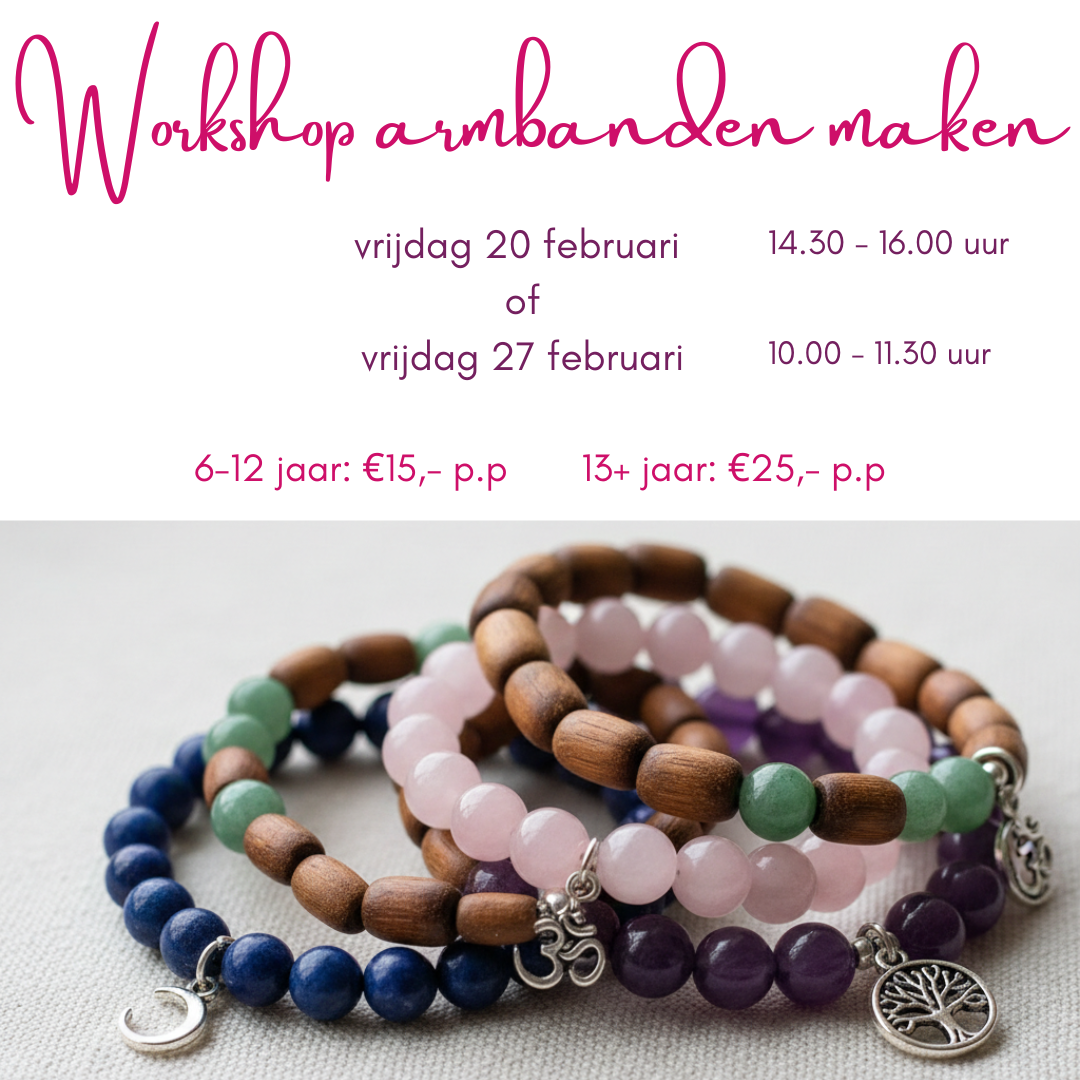 workshop armband maken 20 februari