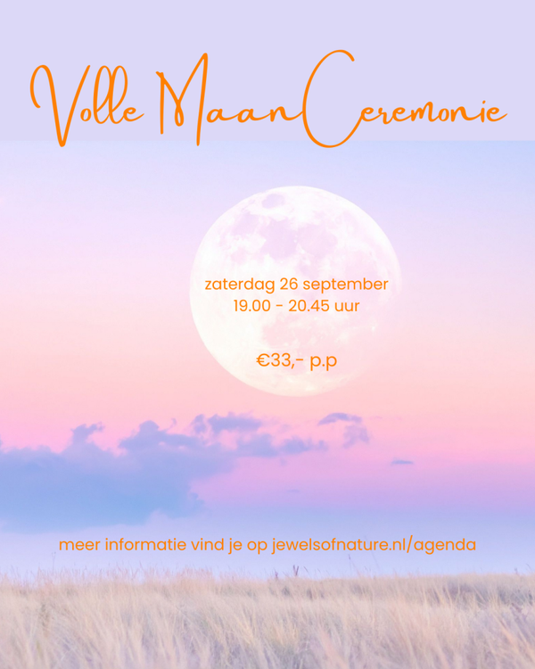 Volle Maan Ceremonie 26 september