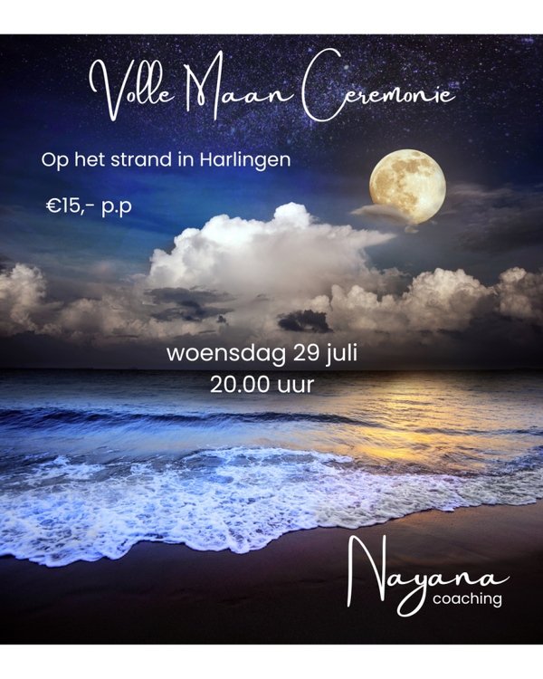 Volle Maan Ceremonie strand versie 29 juli