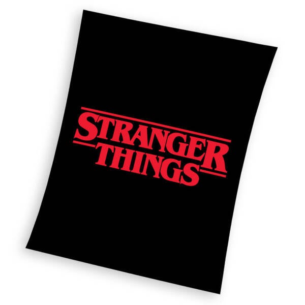 Stranger Things fleece deken