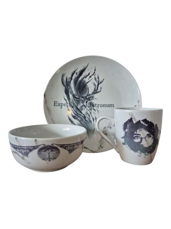 Harry Potter servies set Expecto bord mok kom