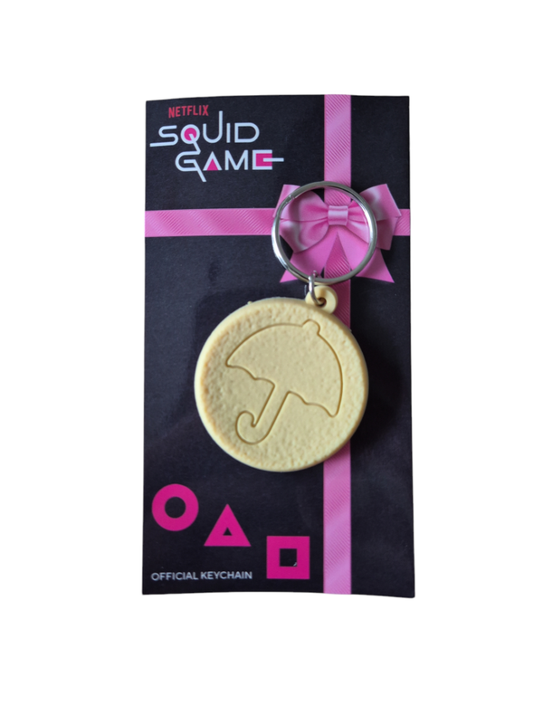 Squid game sleutelhanger ppogi paraplu