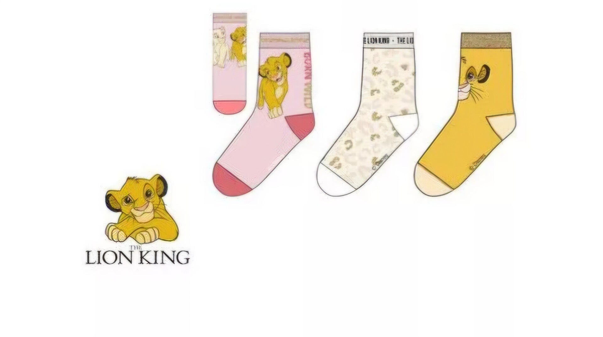 Disney Lion King sokken 3 pack kids