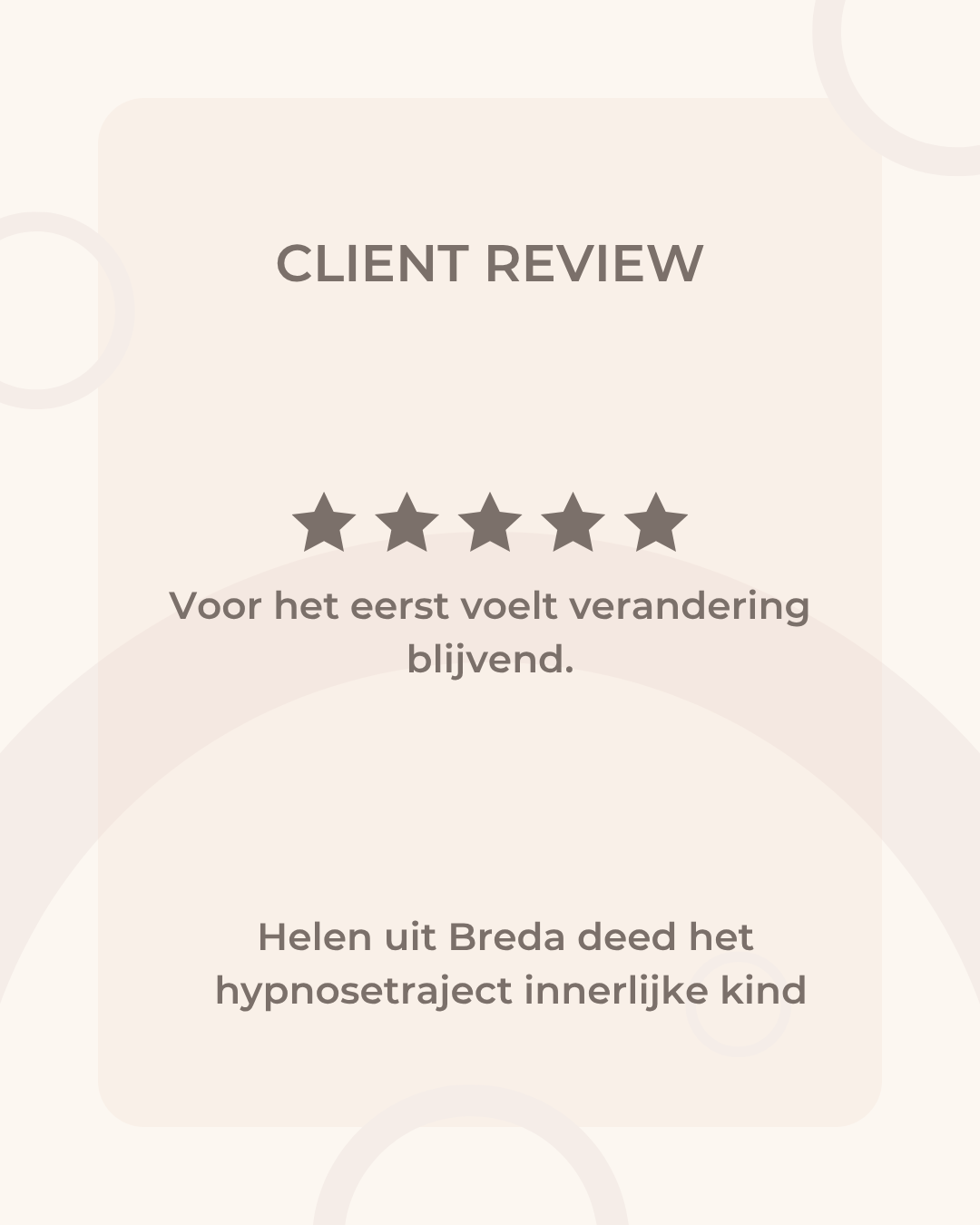 Hypnose in Rucphen
