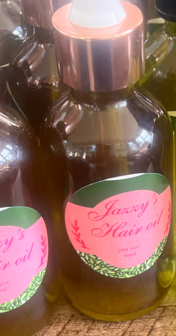 Jazzy’s hydrating hair oil