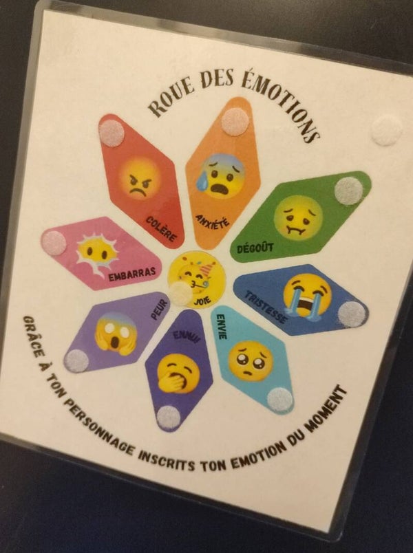 La roue des émotions 😢😆