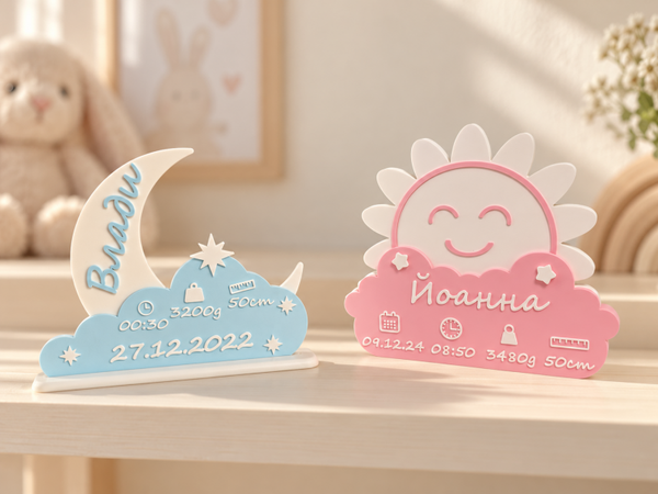 3D детска визитка