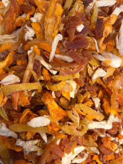 fruit strips div soorten fruit zonder toevoeging van suiker.