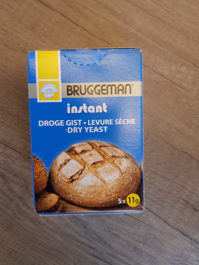 Droge gist, bruggeman, 5*11 gram