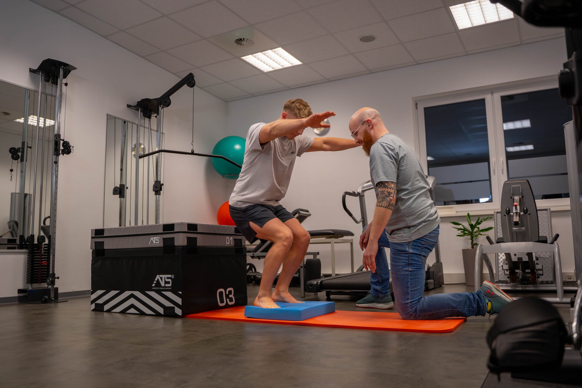 Trainingsfläche mit eGym-Zirkel