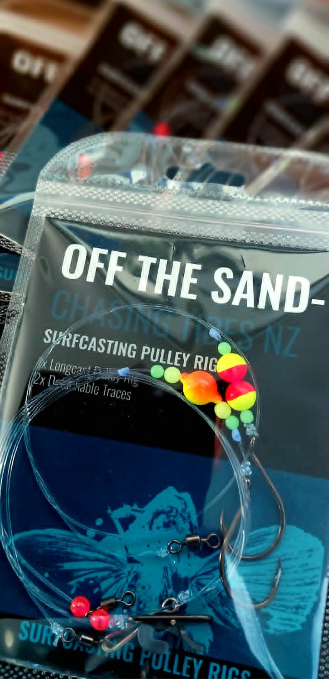 Chasing Tides 1 x Pully Rig x 2 Traces (Floats & Lumo)