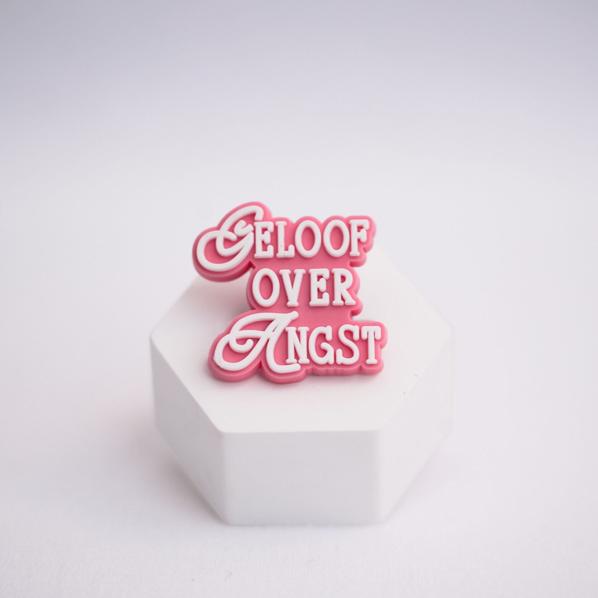 "Geloof over Angst"
