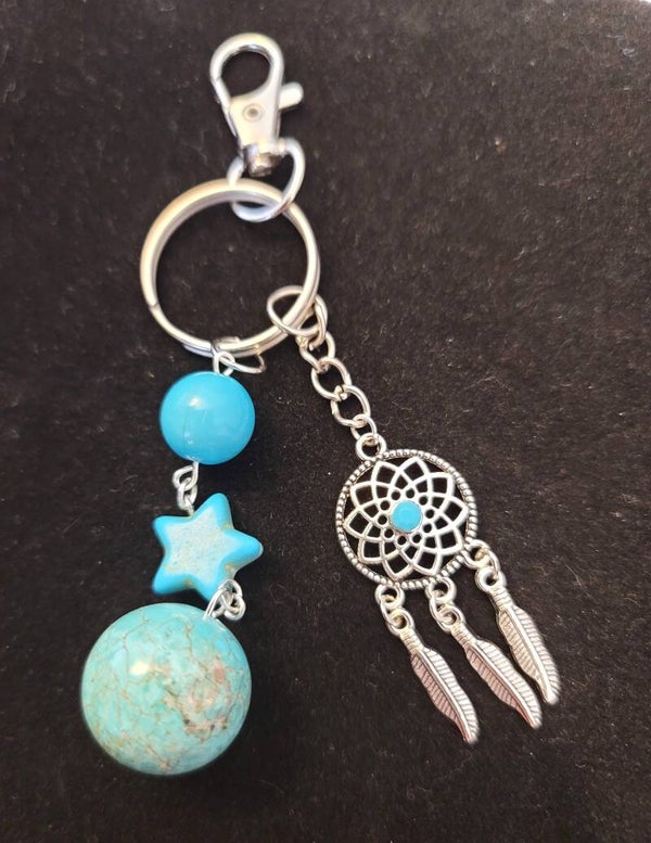 Dreamweaver Artisanal Charm Keychain