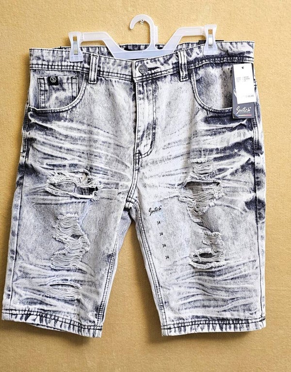 Men's Denim Shorts Switch Remarkable