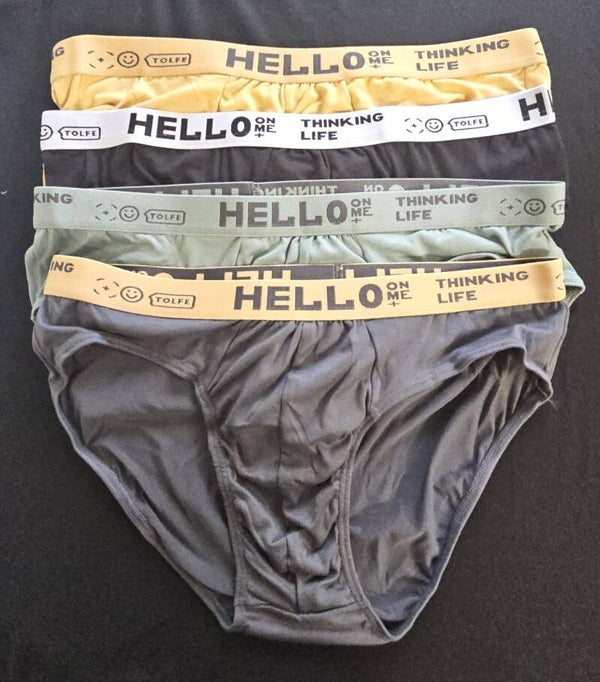 Men's Briefs 4pcs of HELLO-Style