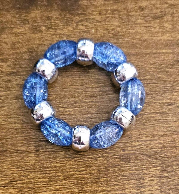 Artisanal Beaded Napkin Ring Set