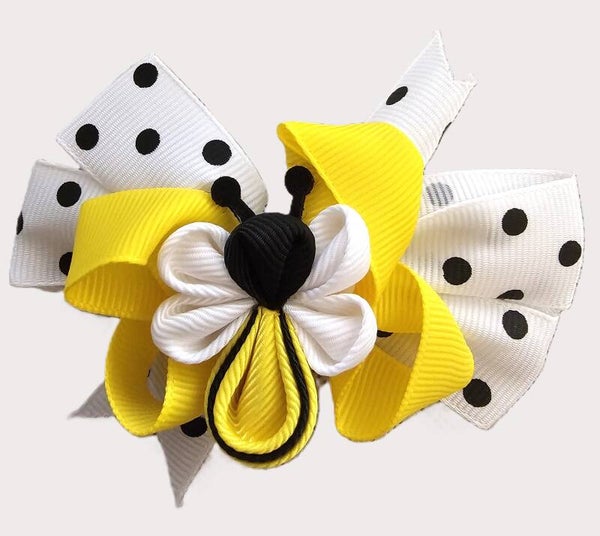 Bumble Bee Boutique Layered Hair Bow