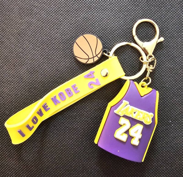Kobe Bryant #24 Tribute Keychain