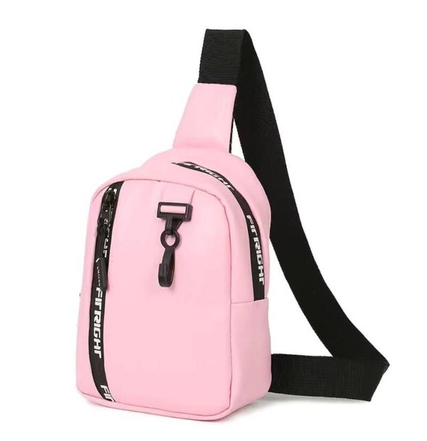 Letter Print Crossbody Bag