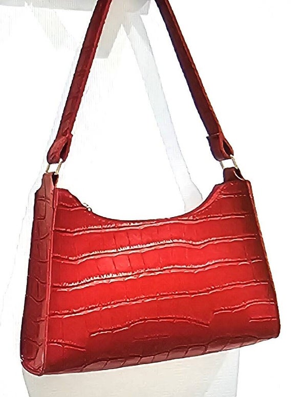 Women's Crocodile Pattern Shoulder Bag