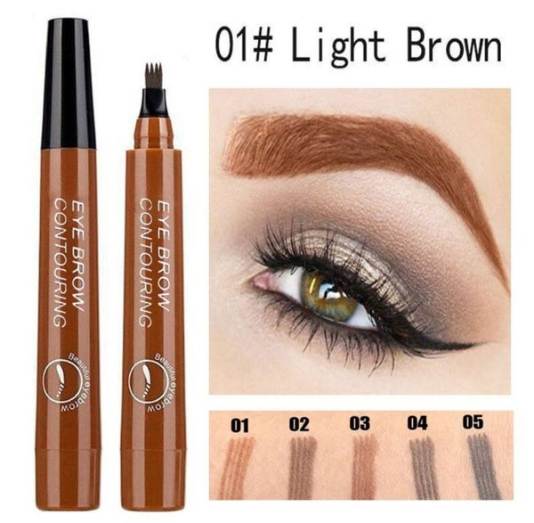 4-Tip Microblading Eyebrow Pen