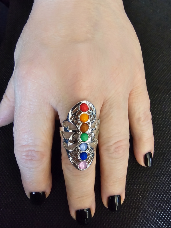 Bohemian Artisan-Style Statement Rings