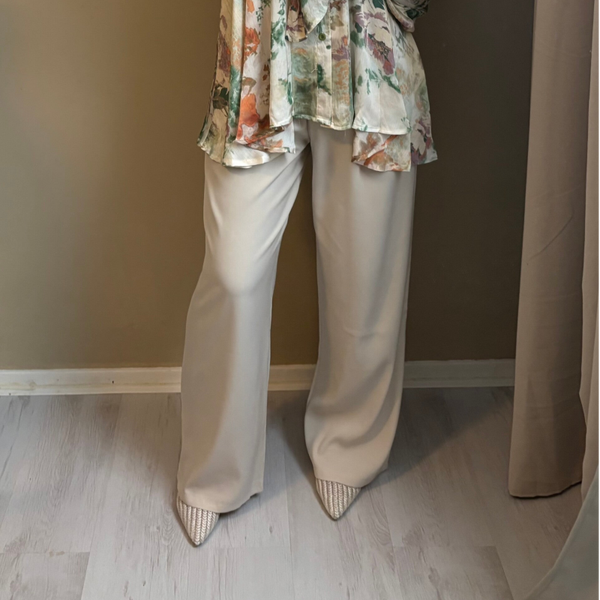Pantalon Ecru