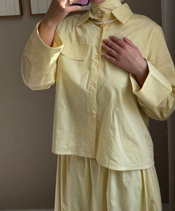 Ayla set butter yellow