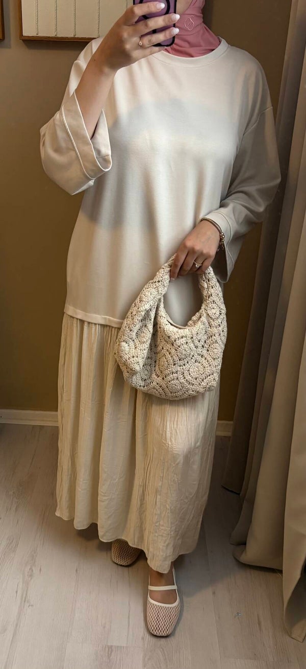 Solea dress beige