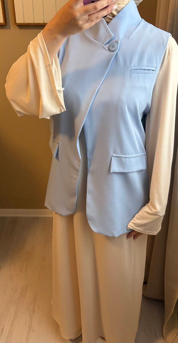 Sienna gilet blue