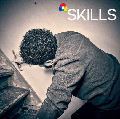 Onze vakman bezig met schilderwerk in Limburg