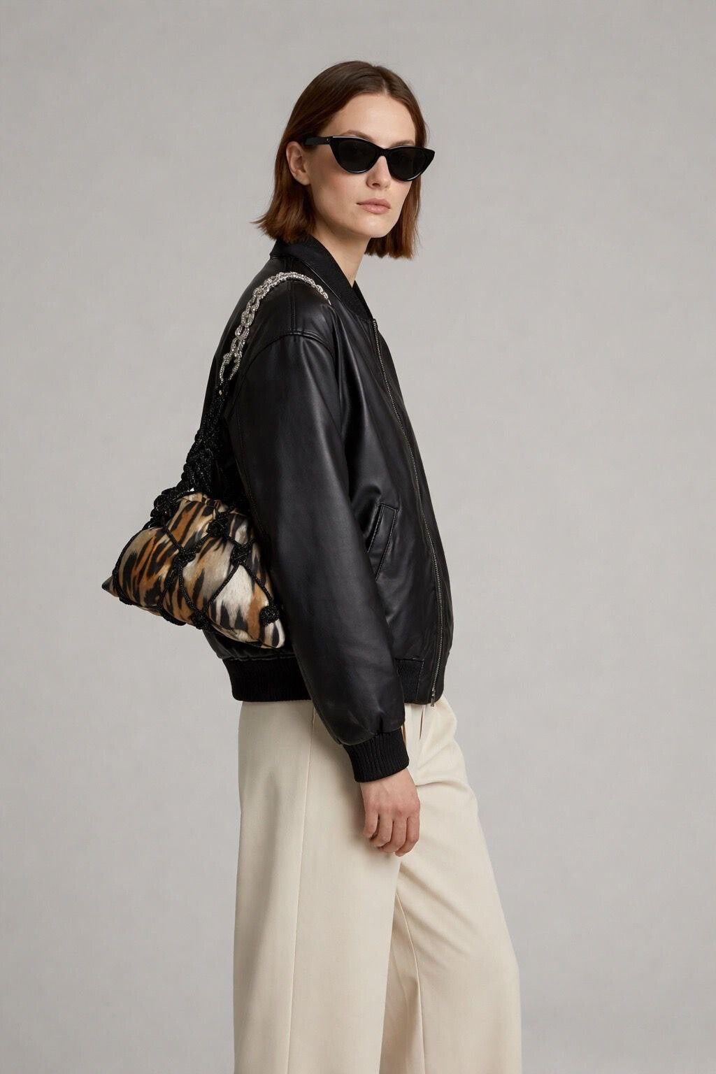 borsa  gioiello in cristalli