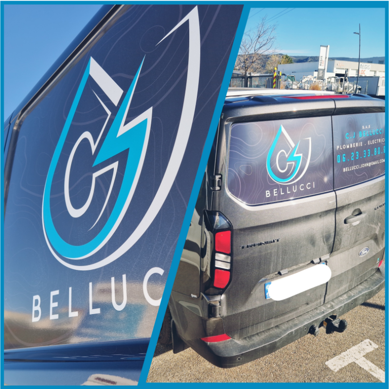 Logo design branding artisan plombier élèctricien graphic design idéntité visuelle