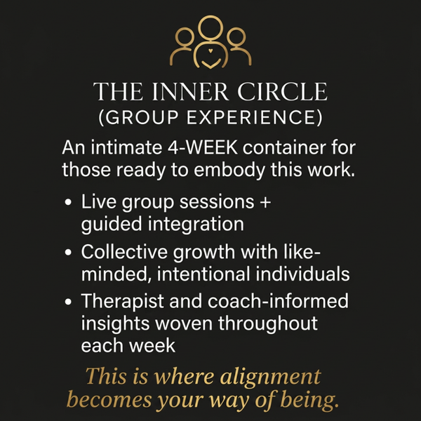 THE INNER CIRCLE GROUP EXPERIENCE