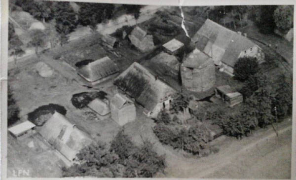 LFB luchtfoto woningen omgeving Nieuwleusen