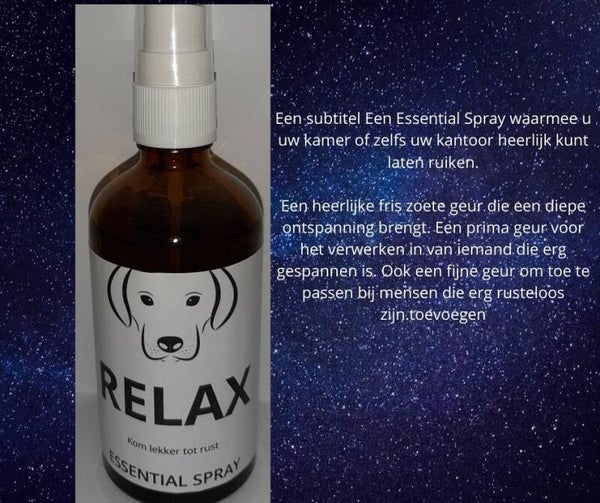RELAX - 100 ML - ESSENTIAL ROOM SPRAY DELUXE