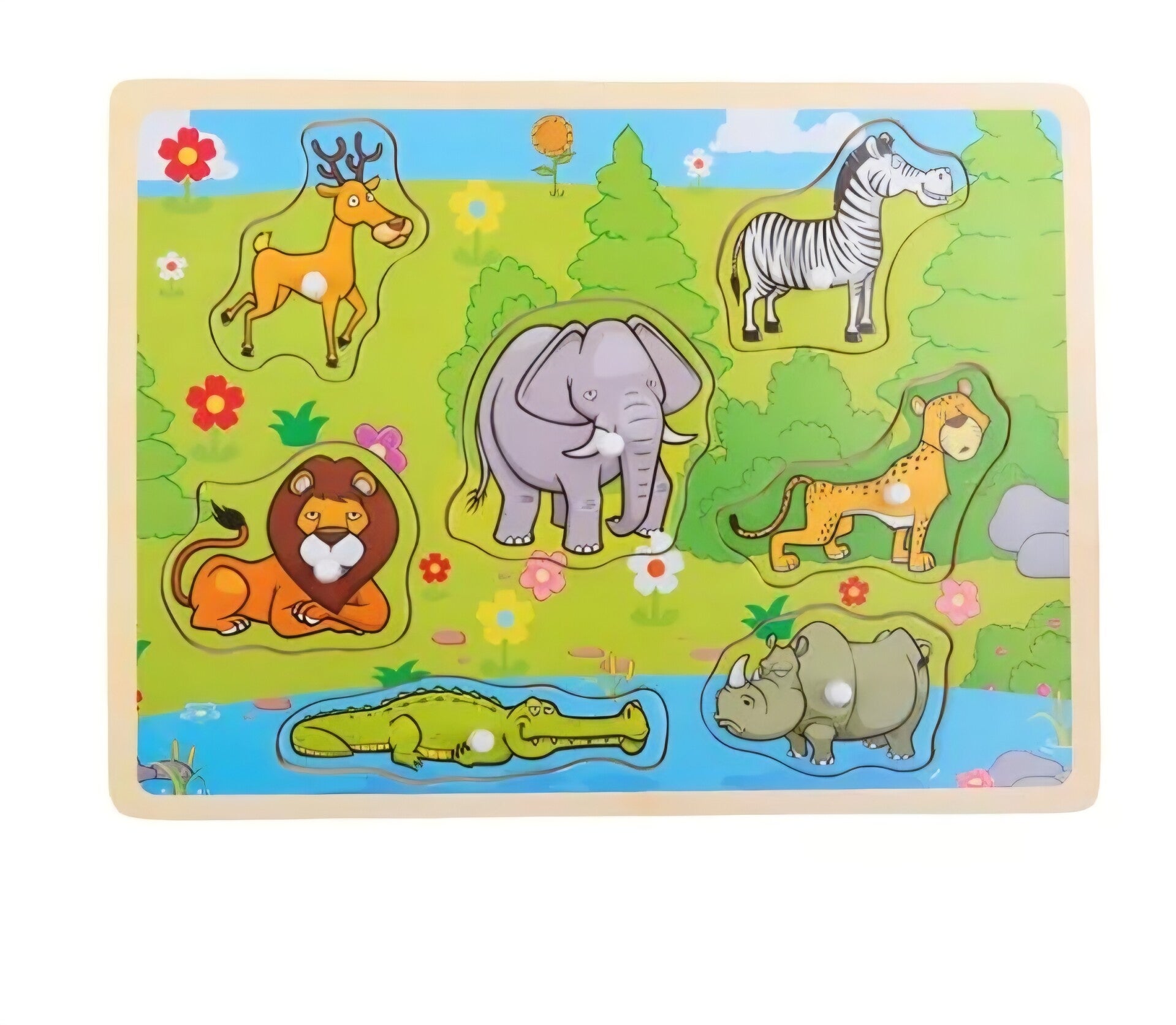 Puzzel dieren
