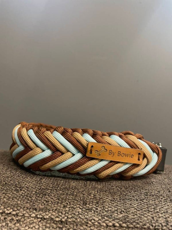 Halsband geknoopt - Caramel Iced Latte