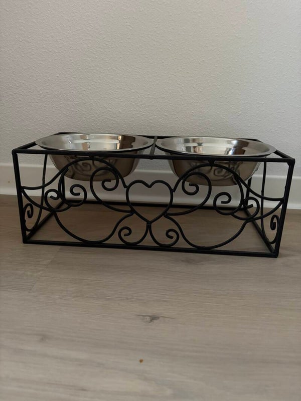 Brocante Hondenvoerbak (34x17x13)