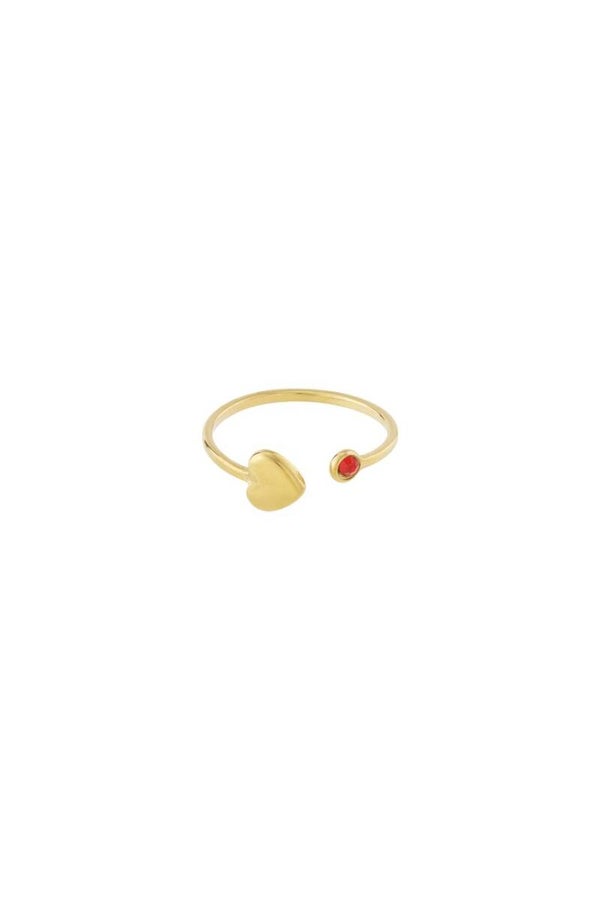 birthstone ring Januari