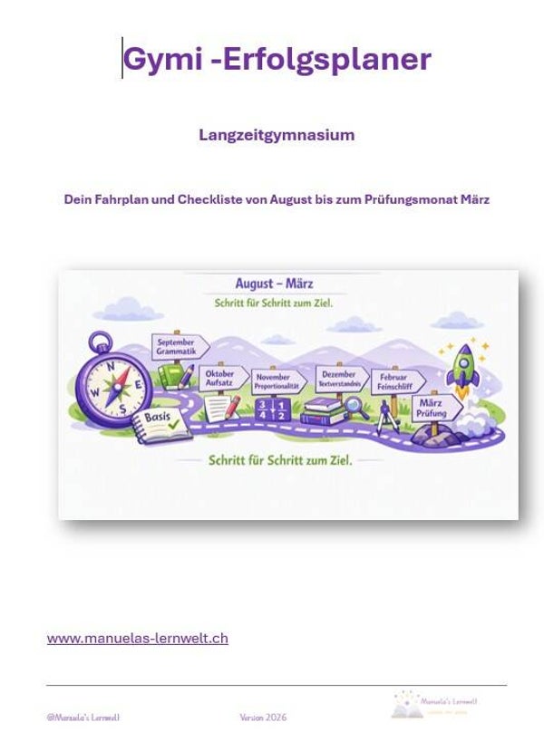 Gymi-Kombi-Startpaket (Erfolgsplaner & Beratung)
